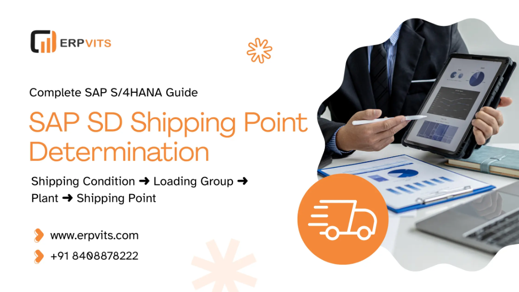 End-to-End SAP SD Shipping Point Determination Process